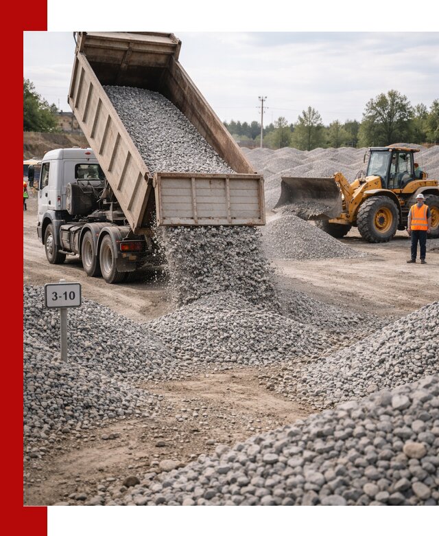 Гранитный щебень фракции 3–10: доставка и продажа в Ртищеве