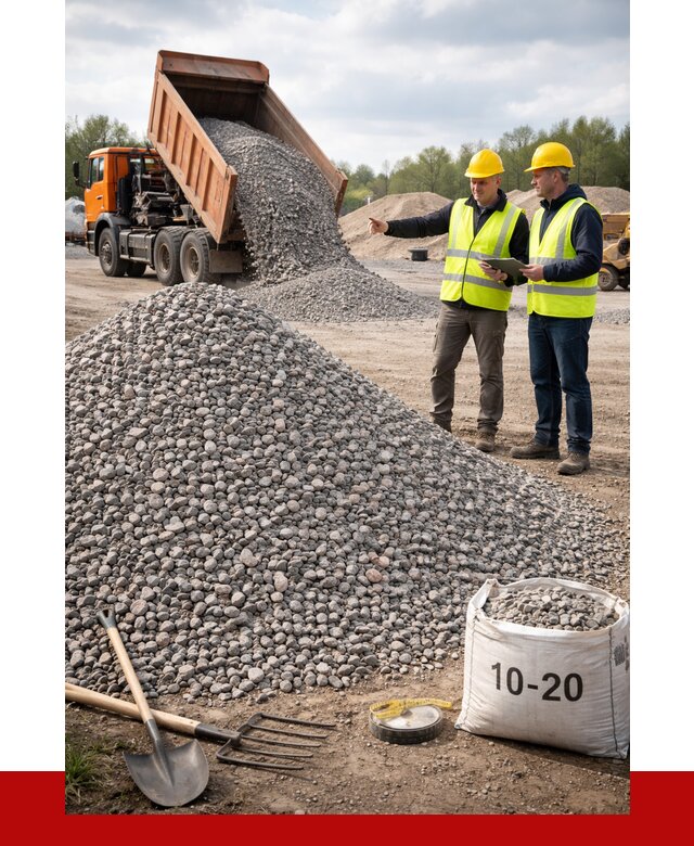 Гранитный щебень фракция 10-20 в Ртищеве от 4290 руб.|ПРОНЕРУДРтщ