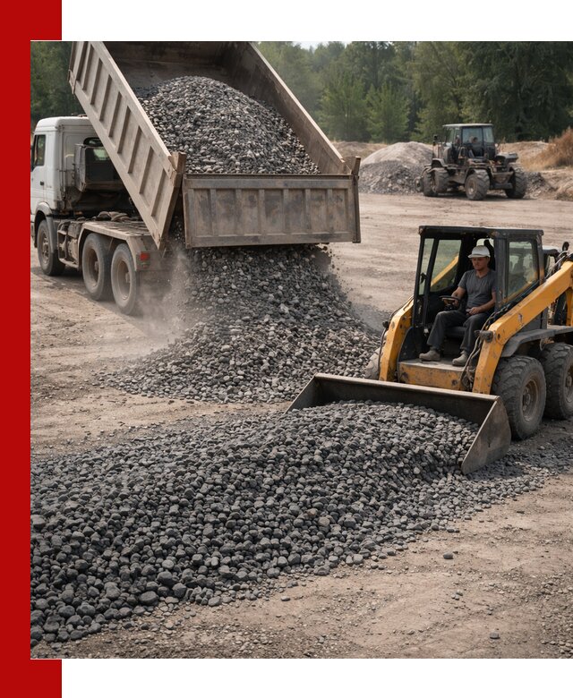 Гранитный щебень фракция 40-70 с доставкой в Ртищеве