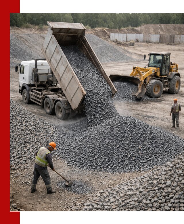 Щебень габбро-диабаз фр. 5-20 с доставкой в Ртищеве