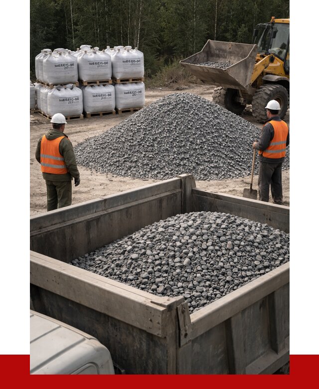 Щебень габбро диабаз 20-40 в Ртищеве от 3473 руб. | ПРОНЕРУДРтщ