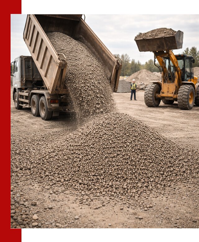 Гравийный щебень фракция 3–10 с доставкой в Ртищеве