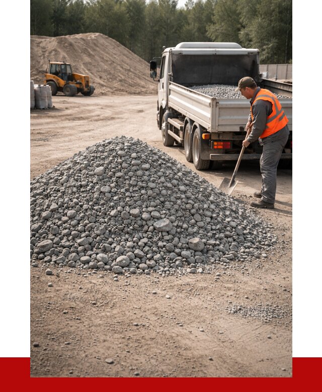 Гравийный щебень фракция 5-10 в Ртищеве от 2247 р. | ПРОНЕРУДРтщ