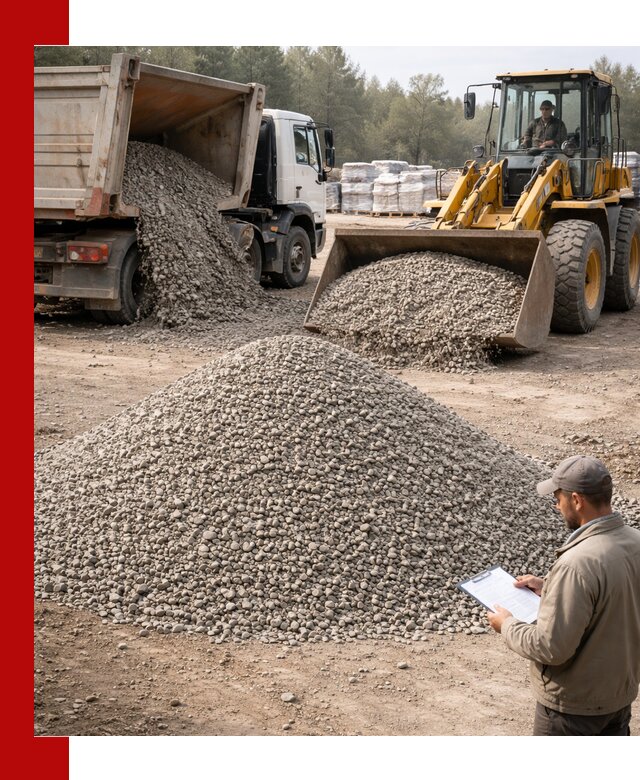 Гравийный щебень фракция 5–10 с доставкой в Ртищеве