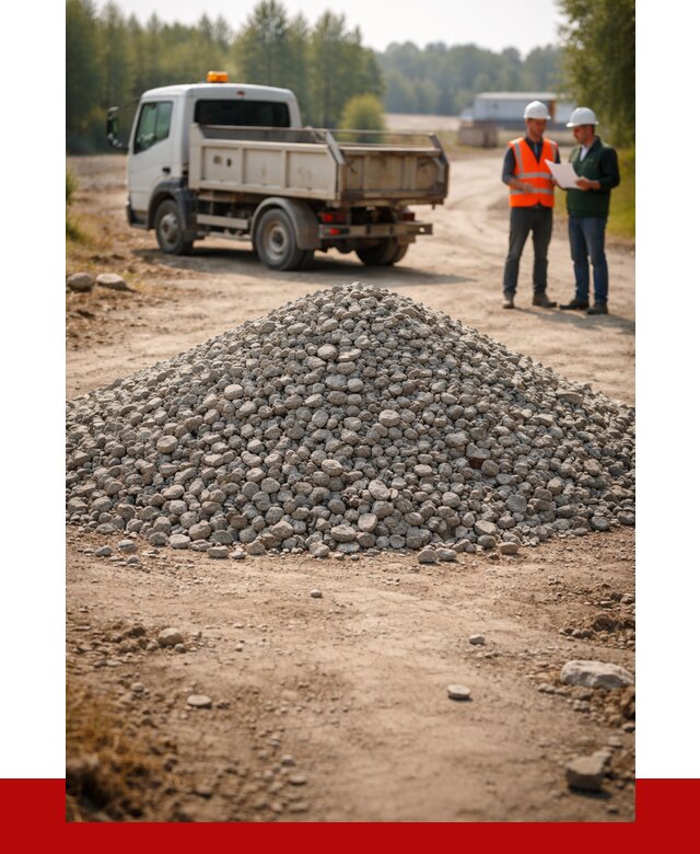Гравийный щебень фракция 20-40 в Ртищеве от 1226 р. | ПРОНЕРУДРтщ