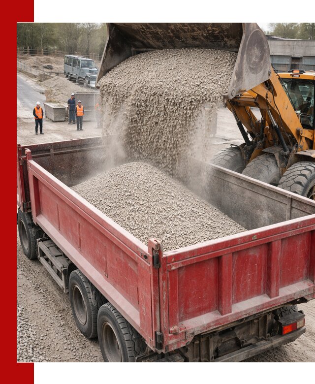 Купить известняковый щебень фракции 0-5 с доставкой в Ртищеве