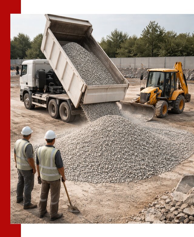 Купить известняковый щебень фракции 5–10 мм с доставкой в Ртищеве