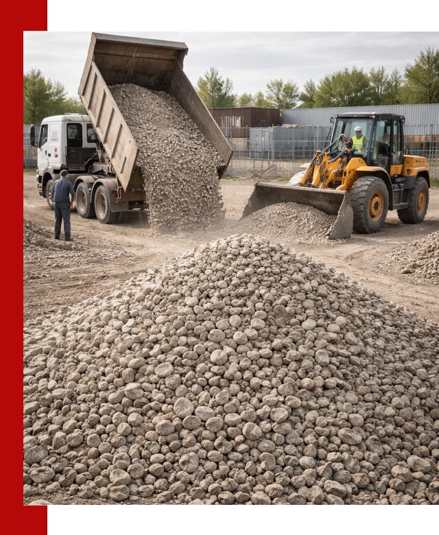 Доломитовый щебень фракции 20–41 с доставкой в Ртищеве