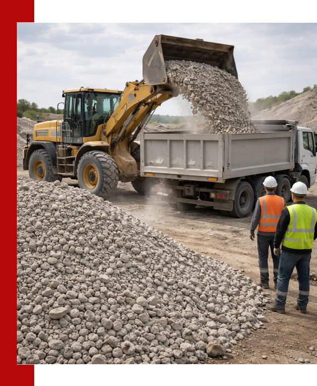 Доломитовый щебень фракция 40–71 доставка и продажа в Ртищеве