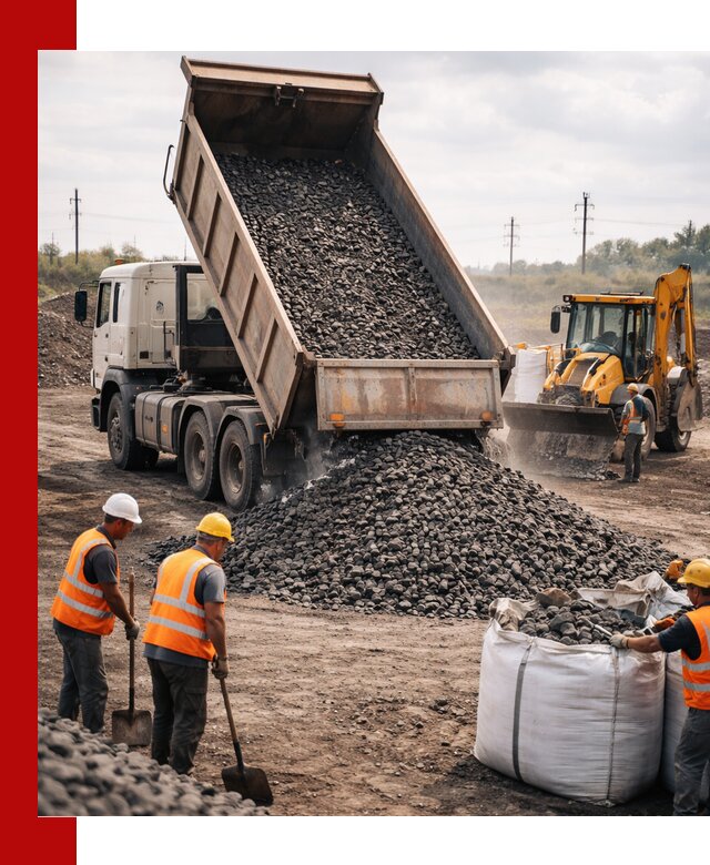 Шлаковый щебень фракция 40-70 с доставкой в Ртищеве