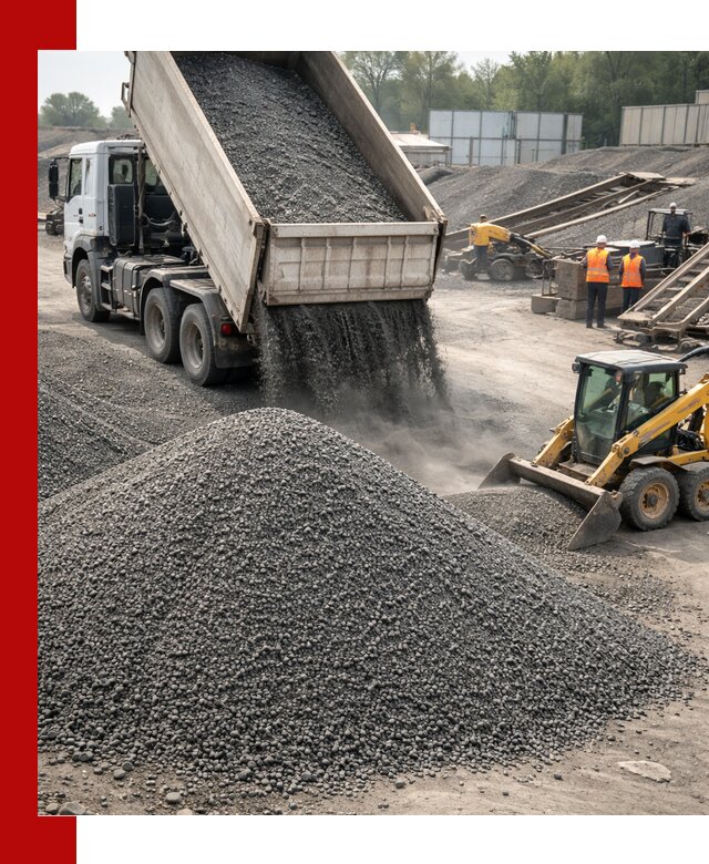 Вторичный щебень фракция 0–5 с доставкой в Ртищеве