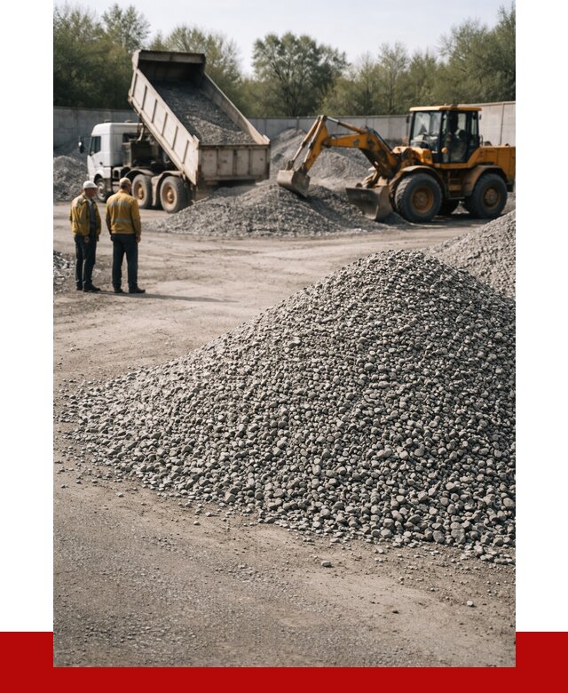 Вторичный щебень фр. 5-20 в Ртищеве от 1634 р. - ПРОНЕРУДРтщ