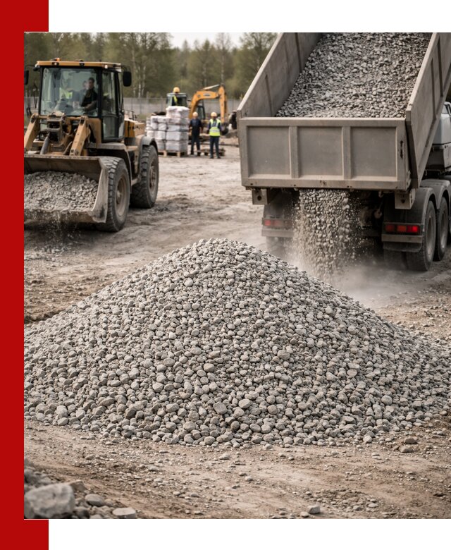 Вторичный щебень фракции 5-20 в Ртищеве — доставка и продажа крупнотоннажно