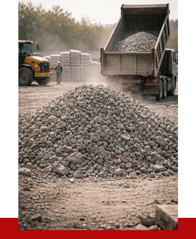 Вторичный щебень фракция 70-150 в Ртищеве от 1430 р. | ПРОНЕРУДРтщ