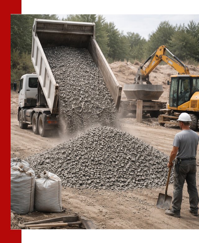 Доставка и продажа бетонного щебня в Ртищеве