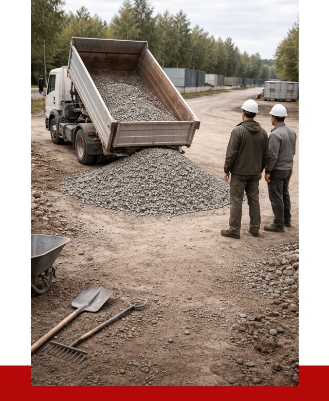 Бетонный щебень фракция 5-20 в Ртищеве от 3269 р., ПРОНЕРУДРтщ