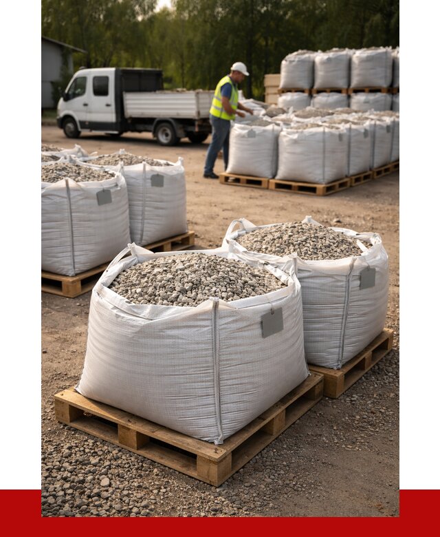 Щебень в мешках с доставкой в Ртищеве от 4290 р. | ПРОНЕРУДРтщ