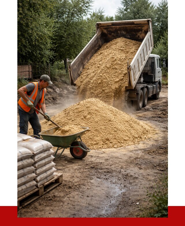 Купить песок с доставкой в Ртищеве от 1839 р. | ПРОНЕРУДРтщ