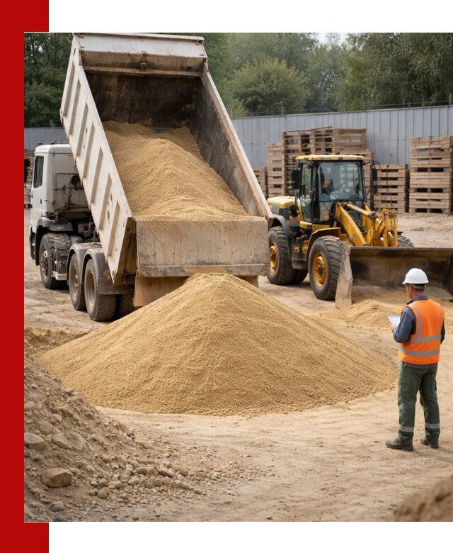 Доставка карьерного мелкозернистого песка в Ртищеве