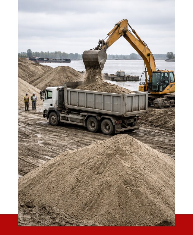 Купить речной песок навалом в Ртищеве от 1839 р., ПРОНЕРУДРтщ