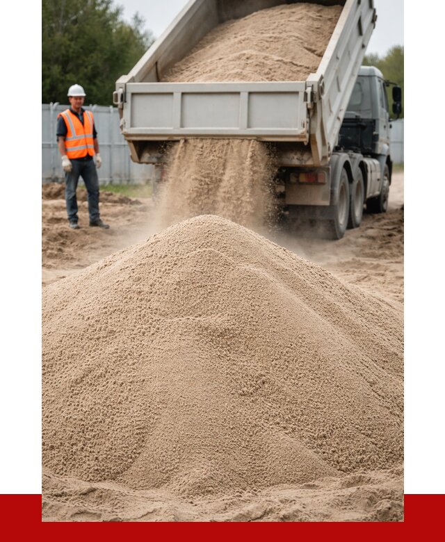 Купить сеяный песок с доставкой в Ртищеве от 2247 р ПРОНЕРУДРтщ