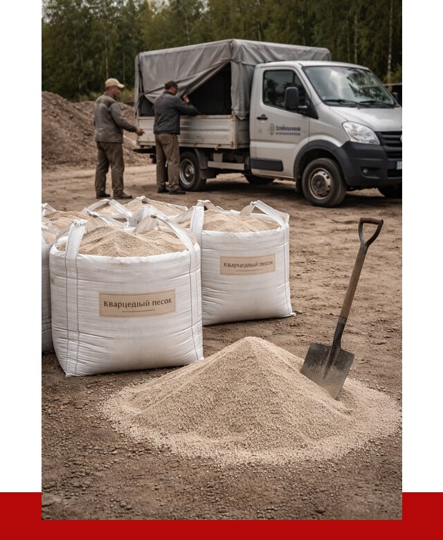 Кварцевый песок для пескоструя в Ртищеве от 4597 р. | ПРОНЕРУДРтщ