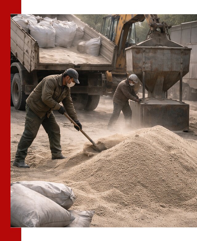 Кварцевый песок для пескоструя в Ртищеве — доставка и качество