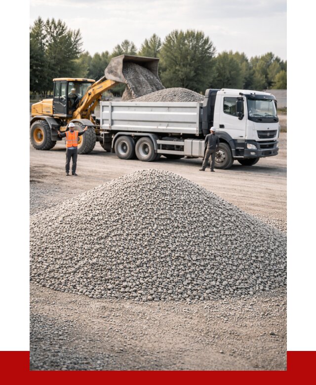 Купить мытый гравий в Ртищеве от 3575 р, доставка ПРОНЕРУДРтщ