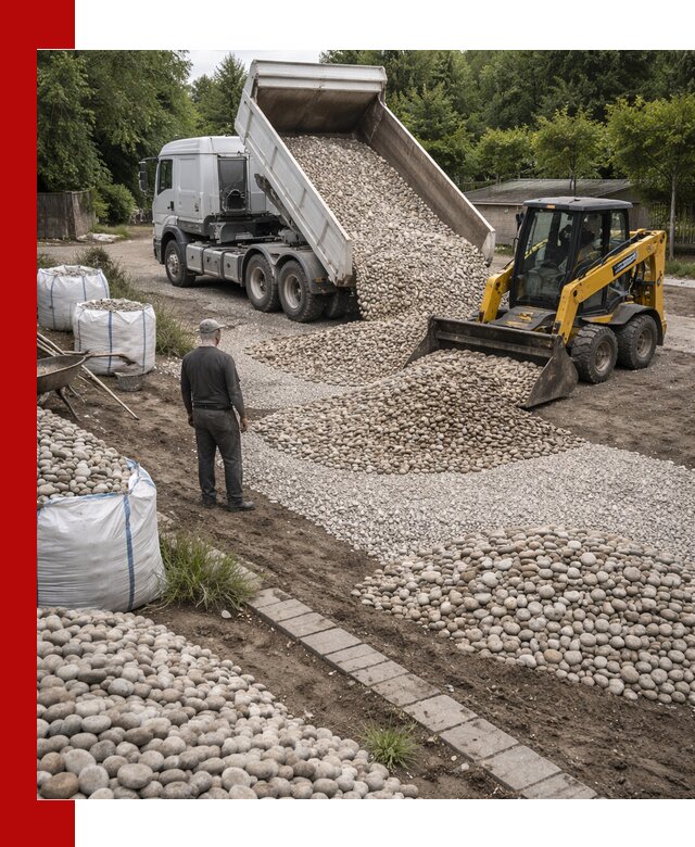 Доставка морской гальки оптом и в розницу в Ртищеве