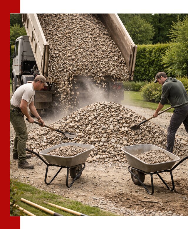 Доставка и продажа декоративной гальки в Ртищеве