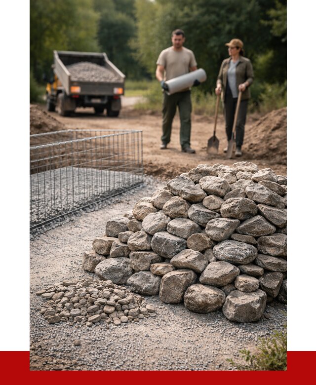 Камень для габионов фракция 100-200 в Ртищеве от 4903 р. | ПРОНЕРУДРтщ