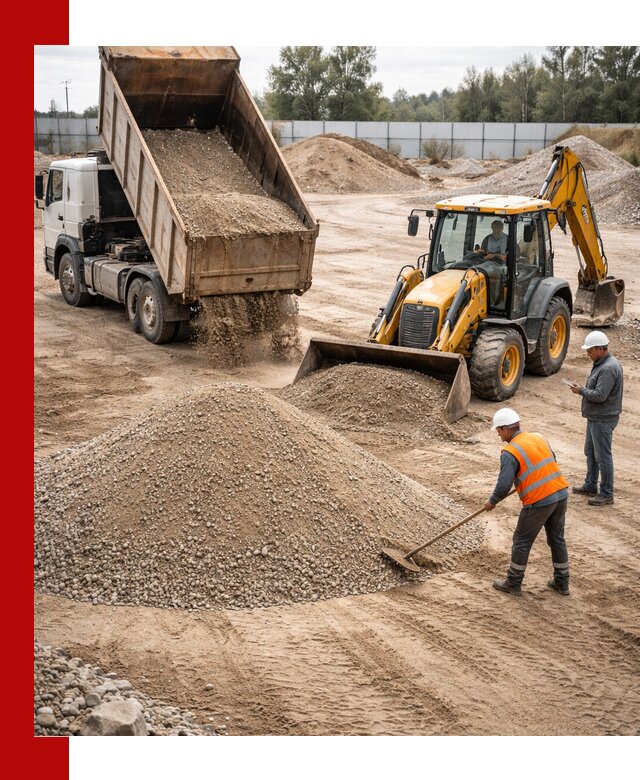 Поставка и доставка ПГС С4 в мешках и самосвалах в Ртищеве
