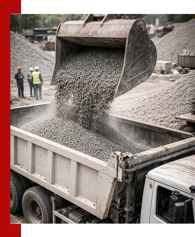 Отсев и крошка для строительства и дорожных работ в Ртищеве