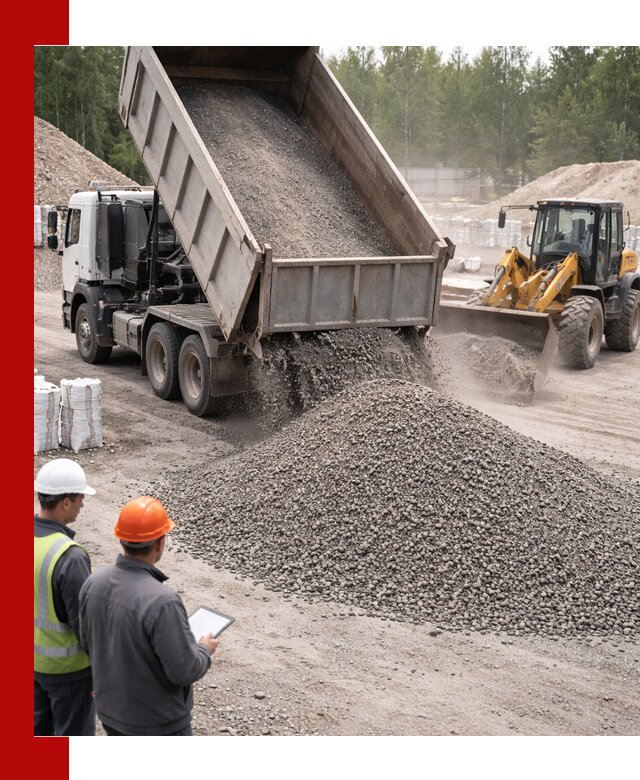 Доставка и продажа гранитного отсева 0-10 в Ртищеве