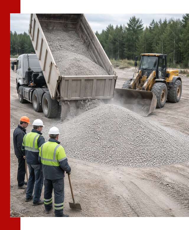 Известняковый отсев 0-5 доставка в Ртищеве быстро и выгодно