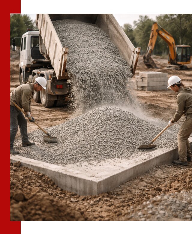 Доставка и продажа отсева для бетона в Ртищеве