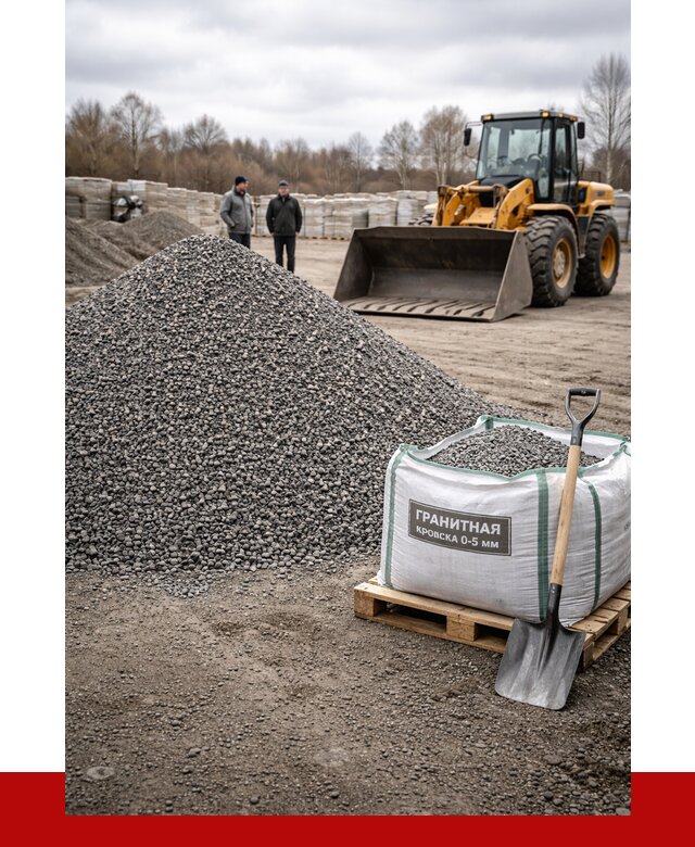 Купить гранитную крошку в Ртищеве от 4903 р. с доставкой | ПРОНЕРУДРтщ