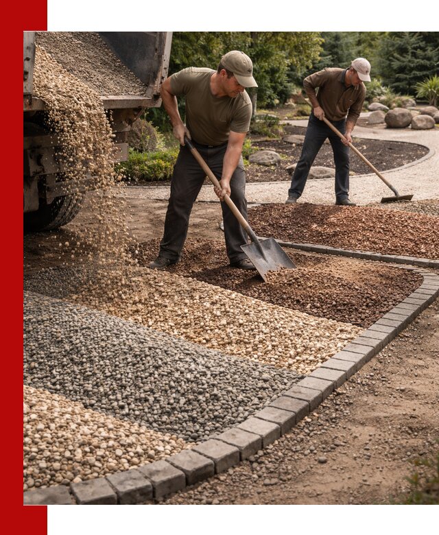 Декоративная крошка для ландшафта в Ртищеве — продажа и доставка