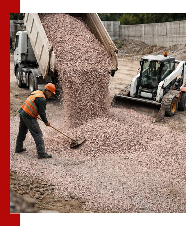 Крошка розовый гранит с доставкой в Ртищеве от производителя
