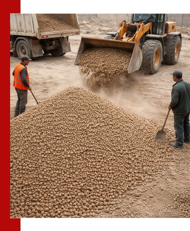 Керамзит фракция 10-20 с доставкой в Ртищеве