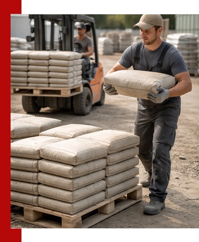 Доставка цемента в мешках оптом и в розницу в Ртищеве