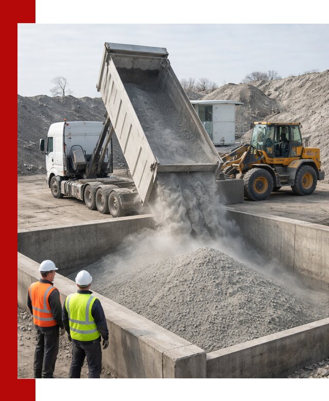 Доставка цемента навалом в Ртищеве крупными партиями