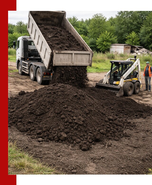 Поставка плодородной земли с доставкой самосвалом в Ртищеве