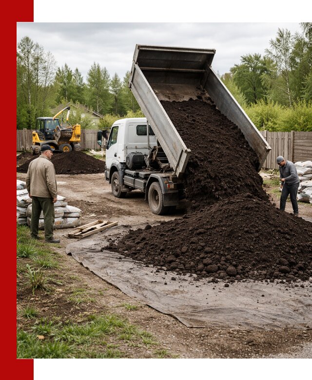 Доставка качественного почвогрунта в Ртищеве оптом и в розницу