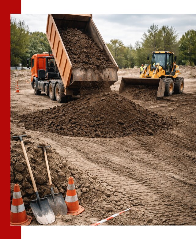 Поставка и доставка планировочного грунта в Ртищеве