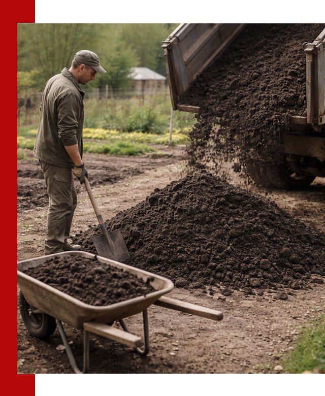 Доставка качественной земли для огорода в Ртищеве