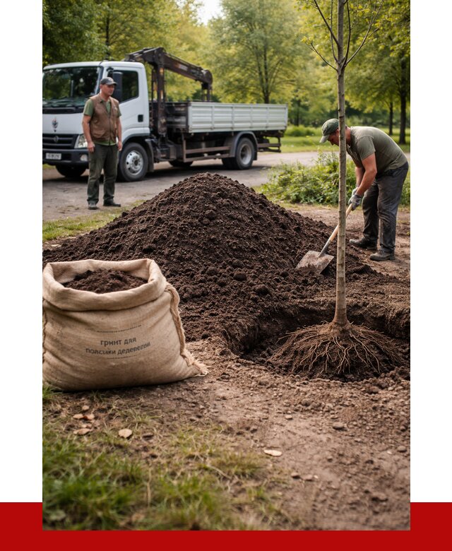 Грунт для посадки деревьев в Ртищеве от 1226 р. | ПРОНЕРУДРтщ
