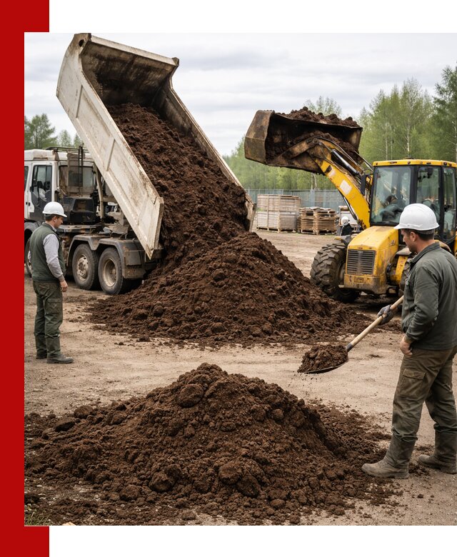 Доставка торфа оптом и в мешках в Ртищеве