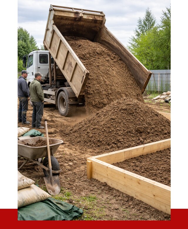 Торфо песчаная смесь в Ртищеве с доставкой от 1890 р. | ПРОНЕРУДРтщ