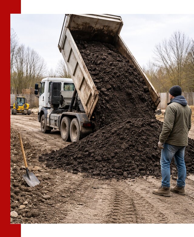 Доставка чернозема навалом в Ртищеве быстро и выгодно